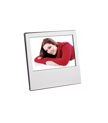 Porta Foto in Silver Base Larga