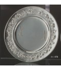 Piatto Tondo Lavorato 476 in argento