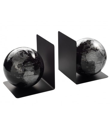 Mappamondo color argento