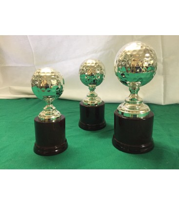 Coppa pallina da golf in Silver Plated 