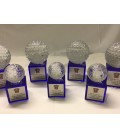 Cubo Lindau con Pallina in Cristallo
