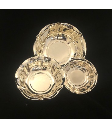 Cestello Martellato in Silver